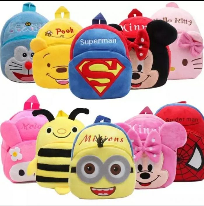 Mini mochila o bolso o bolsa dibujos